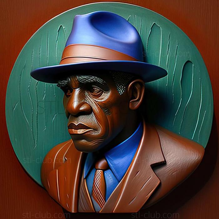 3D model Archibald Motley American artist (STL)